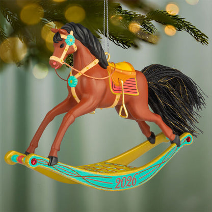 2026 Hallmark Christmas Ornament Rocking Horse Memories