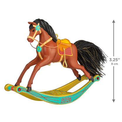 2026 Hallmark Christmas Ornament Rocking Horse Memories