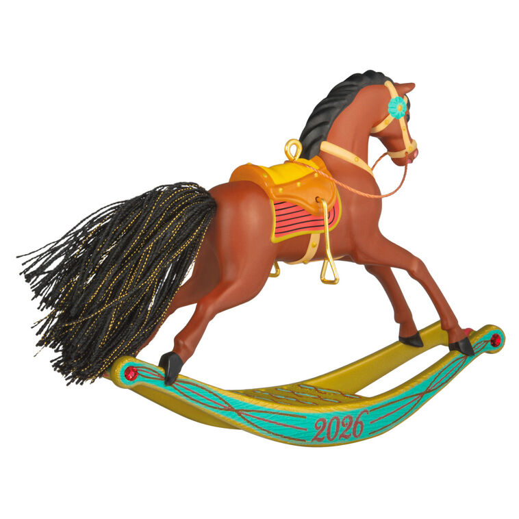 2026 Hallmark Christmas Ornament Rocking Horse Memories
