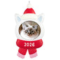 Hallmark Keepsake Christmas Ornament Snow Cat 2026 Photo Frame Ornament