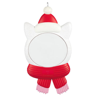 Hallmark Keepsake Christmas Ornament Snow Cat 2026 Photo Frame Ornament