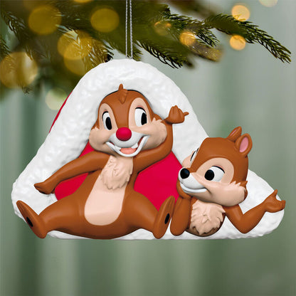 Hallmark 2026 Disney Chip 'N Dale Cozy Little Christmas Ornament