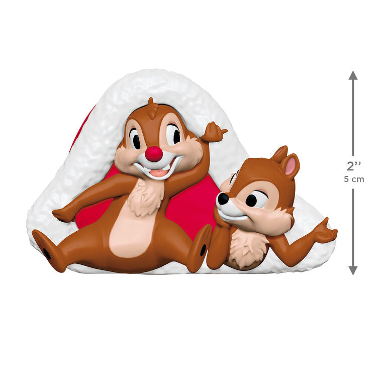 Hallmark 2026 Disney Chip 'N Dale Cozy Little Christmas Ornament
