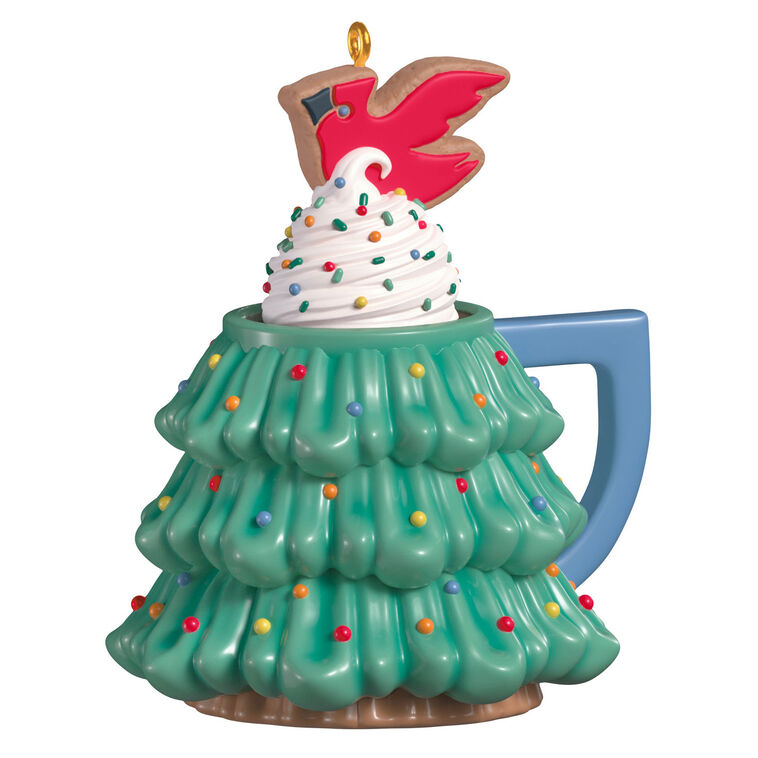 2026 Hallmark Christmas Ornament Cup of Cozy Porcelain