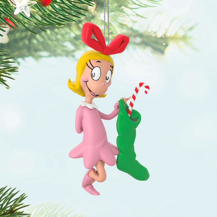 Hallmark 2025 Dr. Seuss's How the Grinch Stole Christmas!™ Cindy-Lou Who Ornament - BCGiftMall