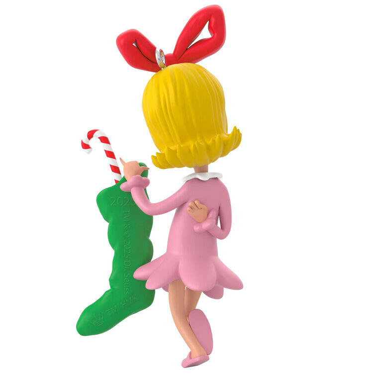 Hallmark 2025 Dr. Seuss's How the Grinch Stole Christmas!™ Cindy-Lou Who Ornament - BCGiftMall