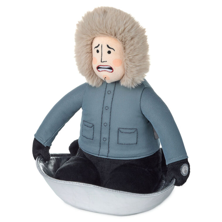 National Lampoon's Christmas Vacation™ Clark on Saucer Sled Plush With Sound and Motion by Hallmark