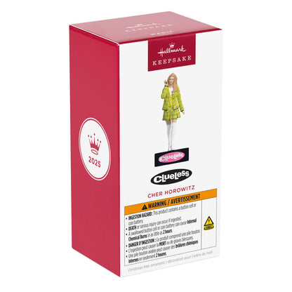 Hallmark Keepsake Christmas 2025 Clueless Cher Horowitz Ornament With Sound