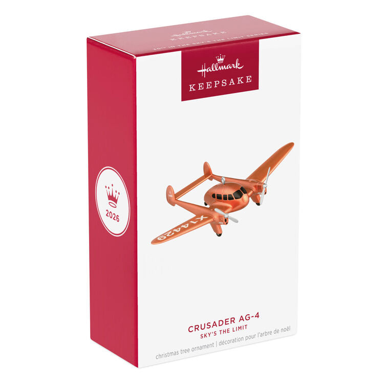 Hallmark 2026 Christmas Ornament Sky's the Limit Crusader AG-4