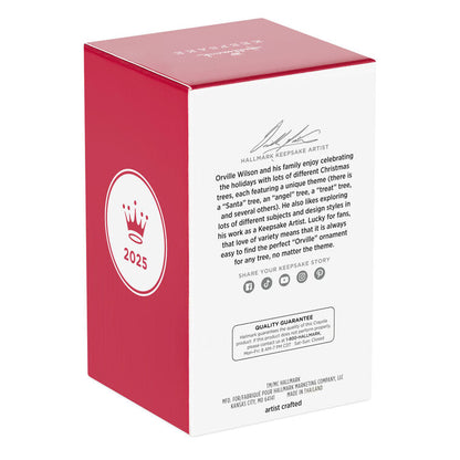 Hallmark 2025 Crayola® Colorful Log Cabin Ornament - BCGiftMall