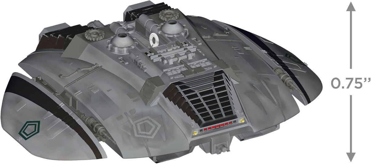 Hallmark Keepsake Christmas Ornament 2025, Battlestar Galactica Cylon Raider, Movie Gifts