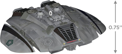 Hallmark Keepsake Christmas Ornament 2025, Battlestar Galactica Cylon Raider, Movie Gifts