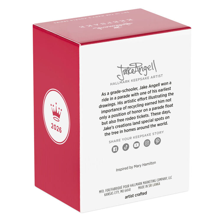Hallmark 2026 Christmas Ornament Mary's Angels Lupine