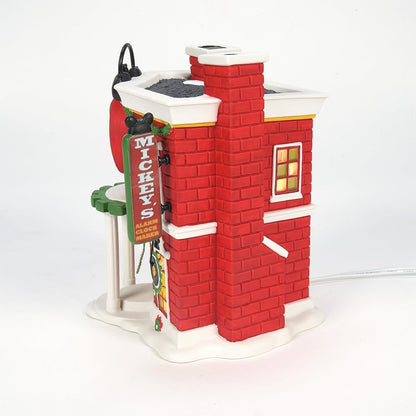 Department 56 Disney Mickey's Alarm Clock Shop Village Lit Building, Multicolor by Enesco - BCGiftMall
