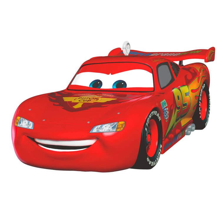 2026 Hallmark Christmas Ornament Disney Pixar Cars 2 15th Anniversary Lightning McQueen Metal Ornament