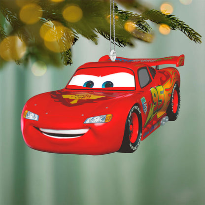2026 Hallmark Christmas Ornament Disney Pixar Cars 2 15th Anniversary Lightning McQueen Metal Ornament