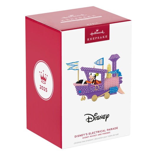 Hallmark Keepsake Christmas Ornament 2025 Disney Mickey and Friends Disney's Electrical Parade Musical with Light, Gifts for Disney Fans - BCGiftMall