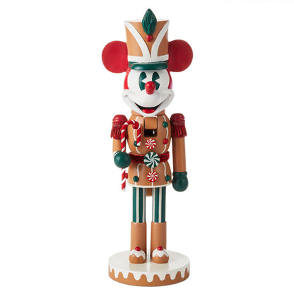 Disney Mickey Mouse Gingerbread Nutcracker Figurine, 13.5" by Hallmark