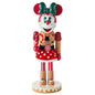 Disney Minnie Mouse Gingerbread Nutcracker Figurine, 12.2" by Hallmark