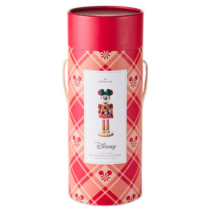 Disney Minnie Mouse Gingerbread Nutcracker Figurine, 12.2" by Hallmark