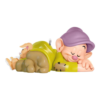 2026 Hallmark Christmas Ornament Disney Snow White and the Seven Dwarfs Dozing Dopey Limited Edition