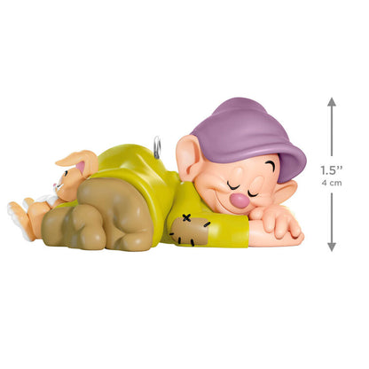 2026 Hallmark Christmas Ornament Disney Snow White and the Seven Dwarfs Dozing Dopey Limited Edition
