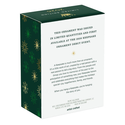 2026 Hallmark Christmas Ornament Disney Snow White and the Seven Dwarfs Dozing Dopey Limited Edition
