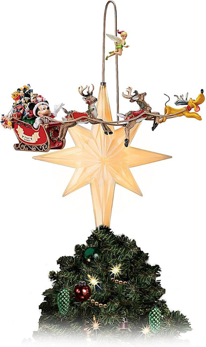 Disney's Timeless Holiday Treasures Tree Topper by The Bradford Exchange