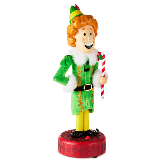 Hallmark Elf Buddy the Elf™ Nutcracker Figurine With Sound, 13"