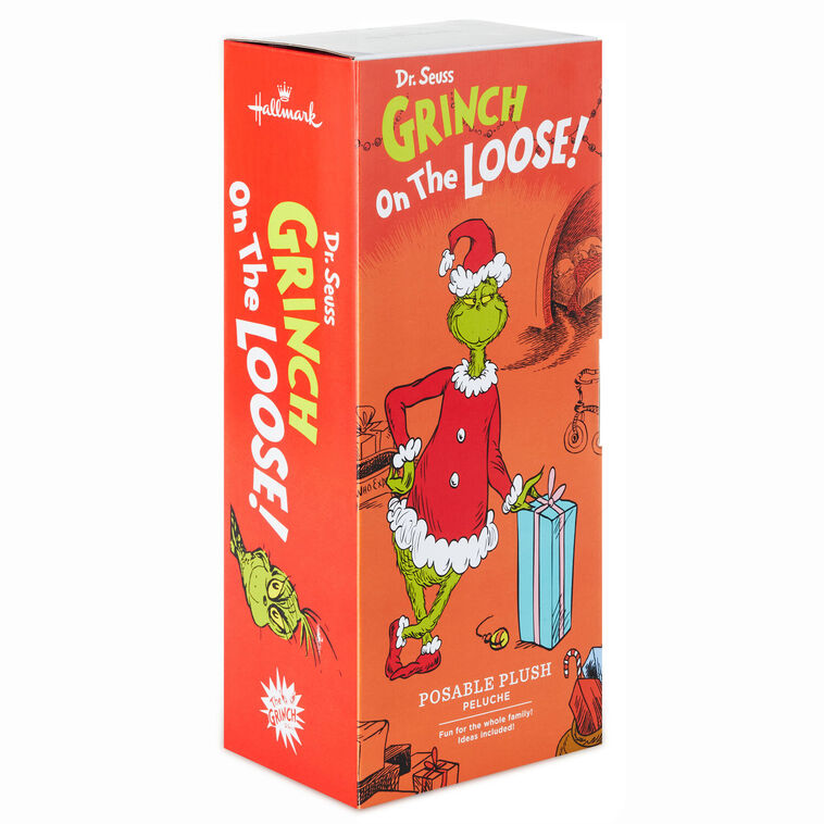 Hallmark Dr. Seuss's How the Grinch Stole Christmas!™ Poseable Grinch Plush, 10"