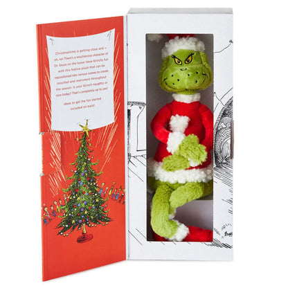 Hallmark Dr. Seuss's How the Grinch Stole Christmas!™ Poseable Grinch Plush, 10"