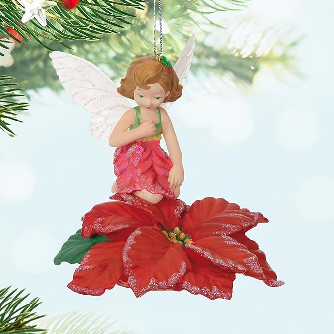 Hallmark Keepsake Christmas Ornament 2024, Fairy Messengers All Aglow with Light, Gifts for Her