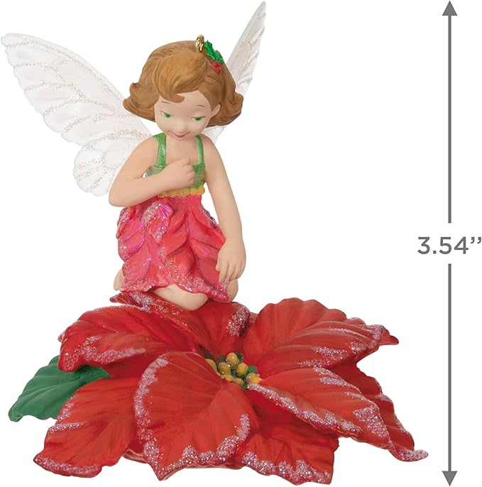 Hallmark Keepsake Christmas Ornament 2024, Fairy Messengers All Aglow with Light, Gifts for Her