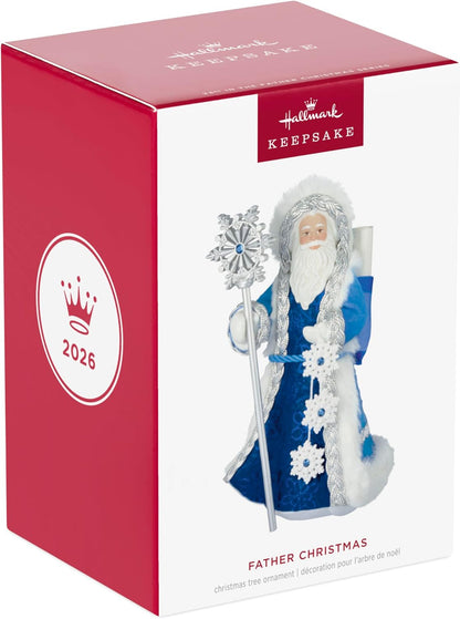 Hallmark Keepsake Christmas Ornament 2026, Father Christmas, Santa Collectors Gifts