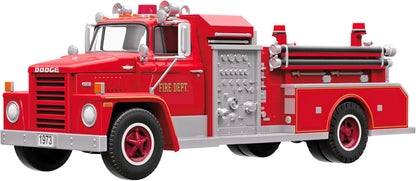 Hallmark Keepsake Christmas Ornament 2026, Fire Brigade 1973 Dodge C800 Fire Engine 2026 with Light, Hobby Gifts