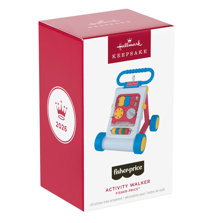 Hallmark 2026 Christmas Ornament Fisher-Price Activity Walker