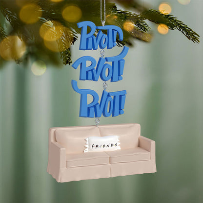 2026 Hallmark Christmas Ornament Friends Pivot! Ornament With Sound