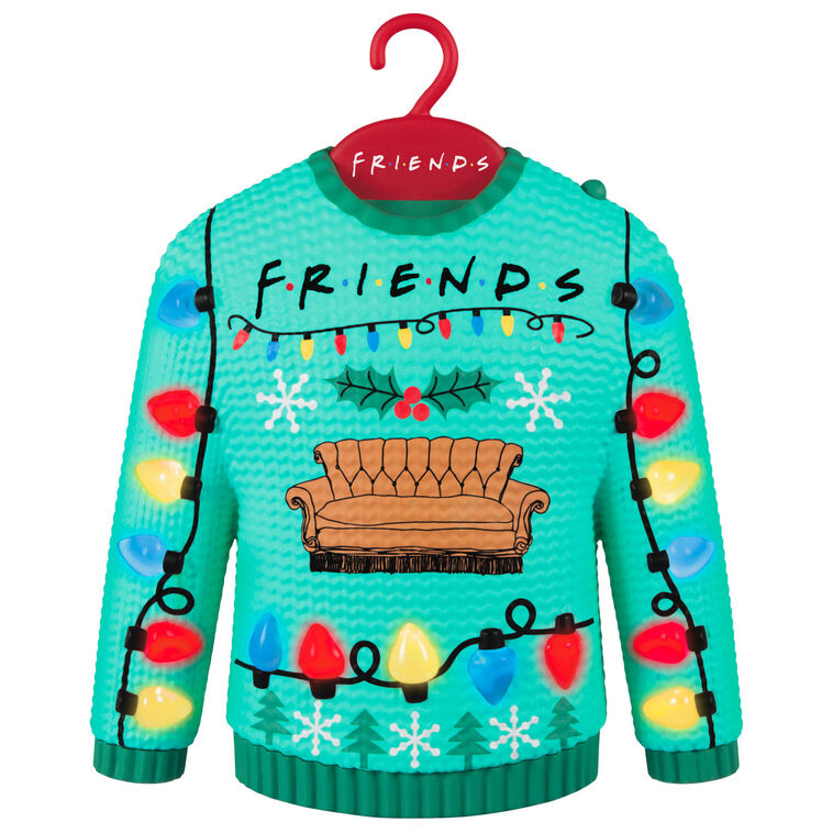 Hallmark 2025 Friends Could We Be Any More Festive? Musical Ornament With Light - BCGiftMall
