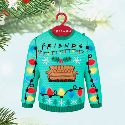 Hallmark 2025 Friends Could We Be Any More Festive? Musical Ornament With Light - BCGiftMall