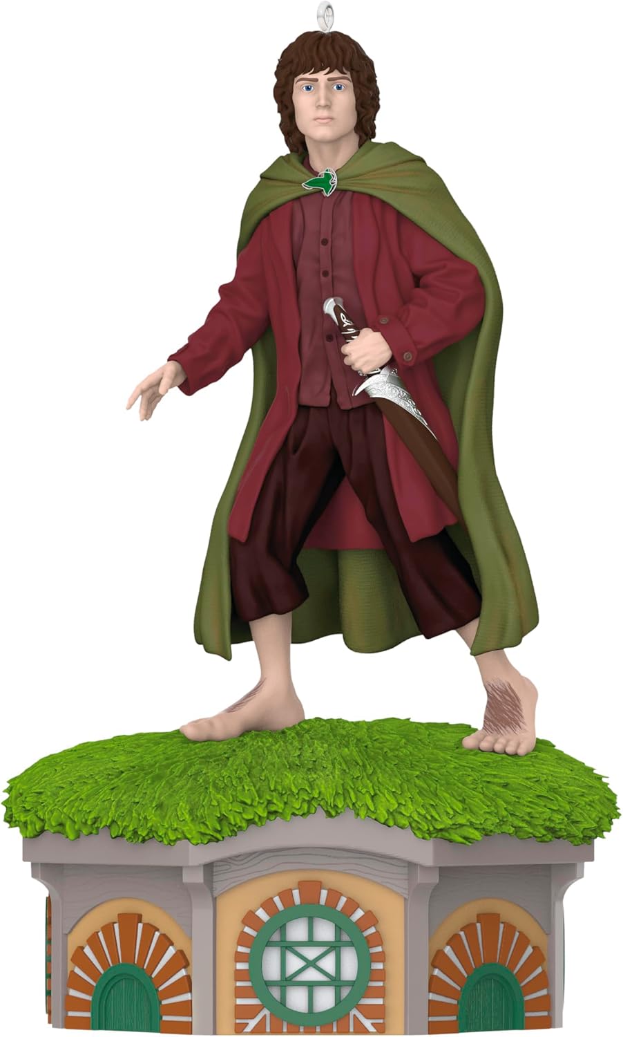 Hallmark Keepsake Christmas Ornament 2026, Lord of the Rings: The Fellowship of the Ring Collection Frodo Baggins with Light and Sound, Movie Gifts