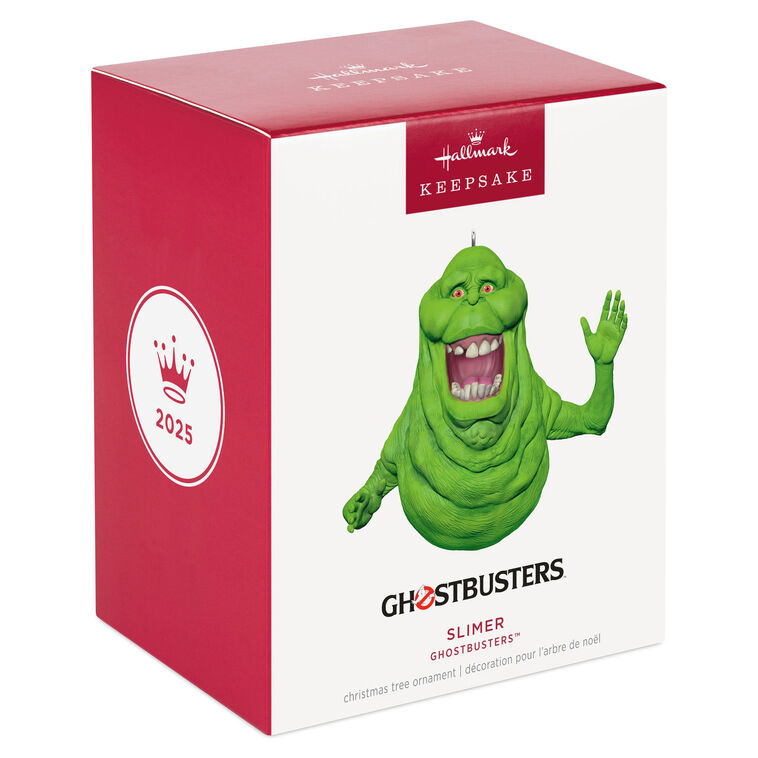 Hallmark Keepsake Christmas Ornament 2025, Ghostbusters Slimer, Movie Gifts - BCGiftMall
