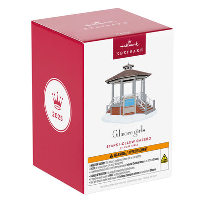 Hallmark Keepsake Christmas Ornament 2025, Gilmore Girls Stars Hallow Gazebo Musical, TV Show Gifts - BCGiftMall
