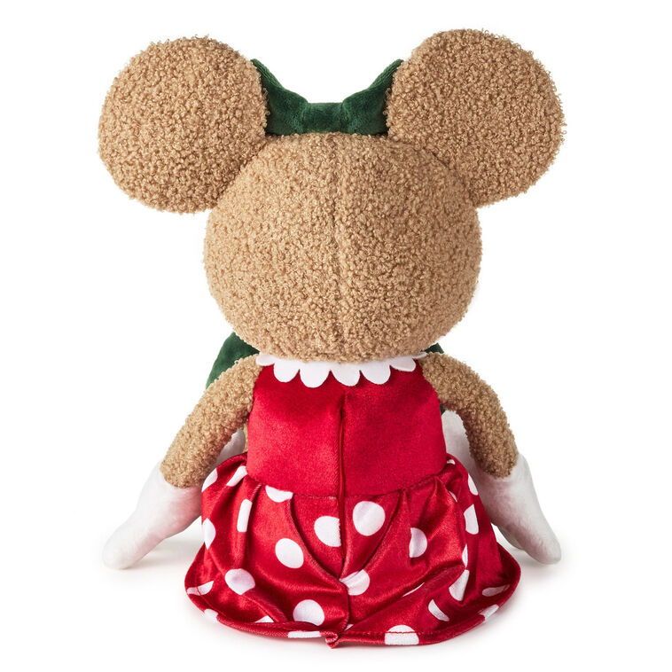 Hallmark Disney Minnie Mouse Gingerbread Plush With Sound, 11"
