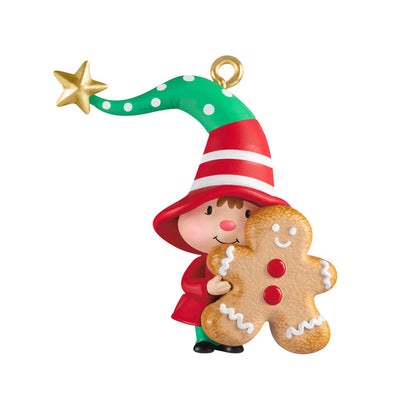 2026 Limited Edition Hallmark Christmas Ornament Gnome for Christmas Clove's Favorite Cookie
