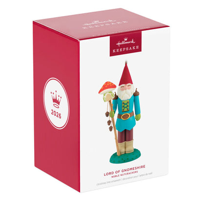 2026 Hallmark Christmas Ornament Noble Nutcrackers Lord of Gnomeshire