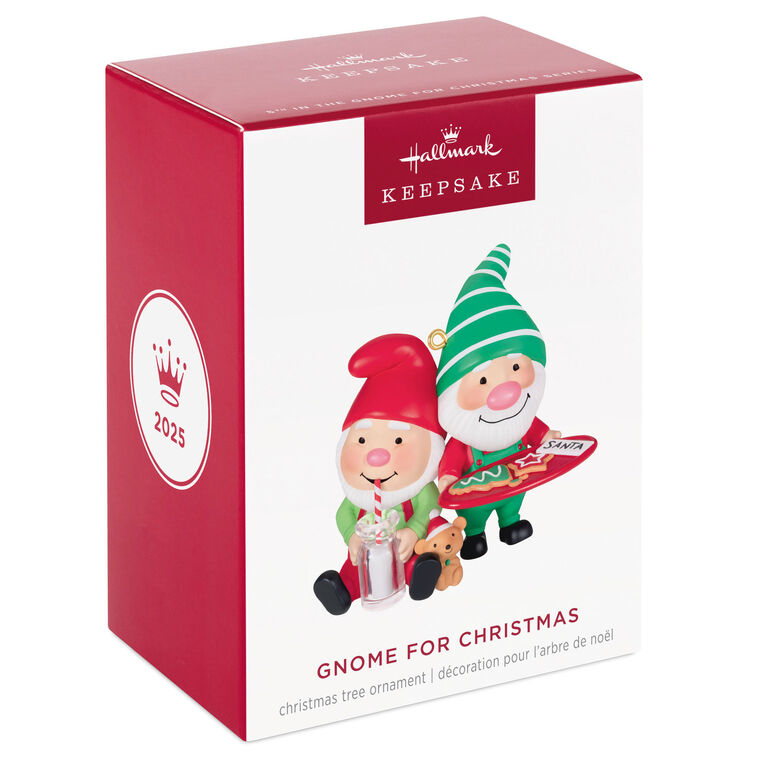 Hallmark Keepsake Christmas 2025 Gnome for Christmas Ornament 5th in the series