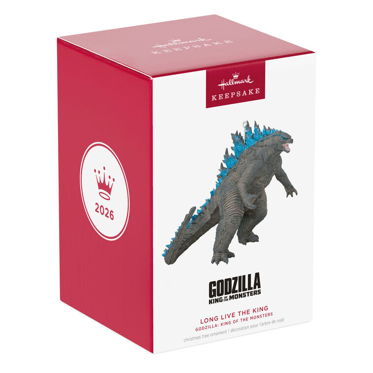 Hallmark 2026 Godzilla: King of the Monsters Long Live the King Ornament