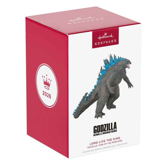 Hallmark 2026 Godzilla: King of the Monsters Long Live the King Ornament