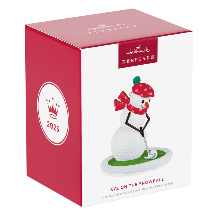 Hallmark Keepsake Christmas Ornament 2025 Eye on The Snowball, Hobby Gifts - BCGiftMall