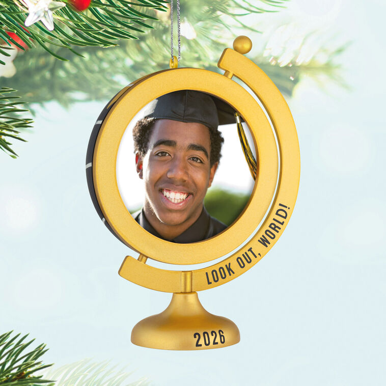 Hallmark Keepsake Ornament Look Out, World! 2026 Photo Frame